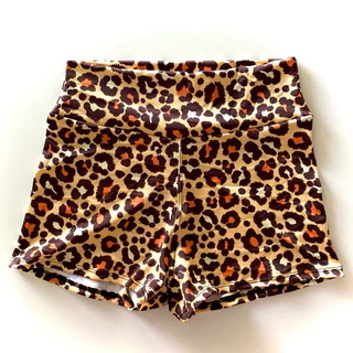 Shots Curto Academia Cintura Alta Suplex Animal Print