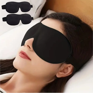 Kit 2 Mascara Dormir 3D Tapa Olho Alcolchoada  Blackout Super Confortavel Envio Imediato em Oferta na Shopee