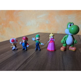 5 Bonecos Mário Bros em Oferta na Shopee