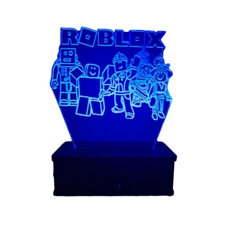 Luminária usb roblox jogo game decoração quarto | Shopee Brasil