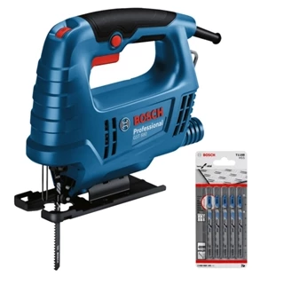 Serra Tico-Tico GST 680 Bosch 500W + Kit de lâminas T118B