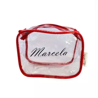 MINI necessaire PERSONALIZADA 15x12 escrevemos o que desejar em Oferta na Shopee