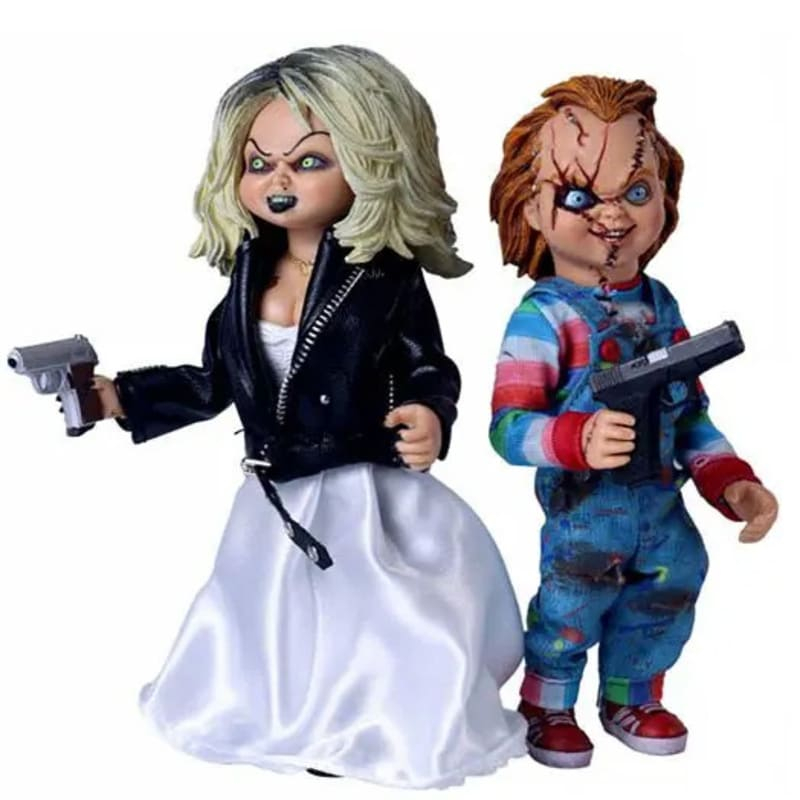 Bride Of Chucky e Tiffany O Boneco Assassino Neca | Shopee Brasil