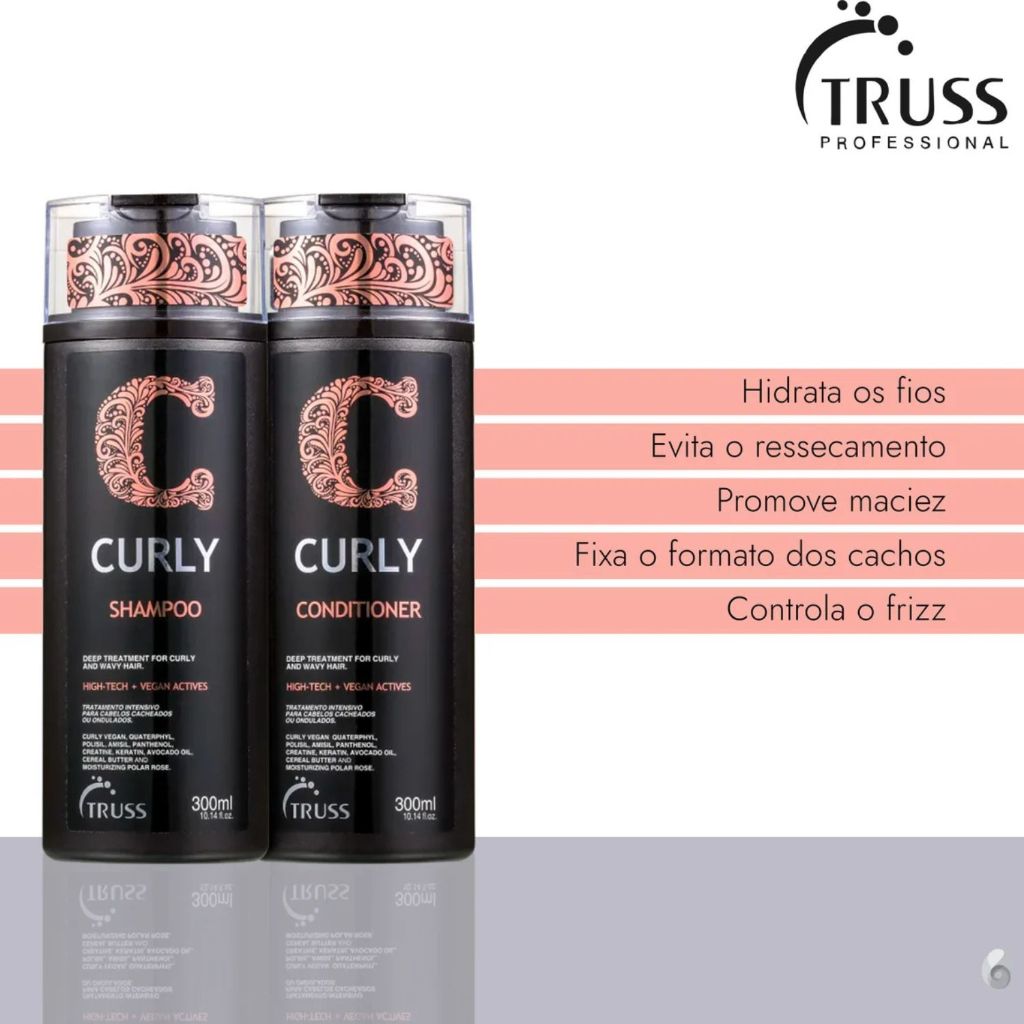 Truss Kit Shampoo e Condicionador Curly 300ml