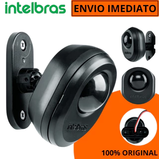Intelbras - Sensor De Presença Com Fotocélula Para Lâmpada e Iluminação Original Espi 360a