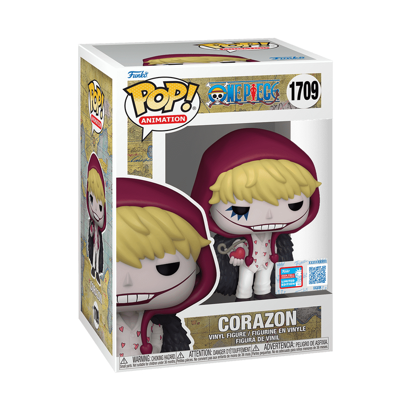 Funko Pop Corazon with Devil Fruit Exclusivo Fall Convention 2024