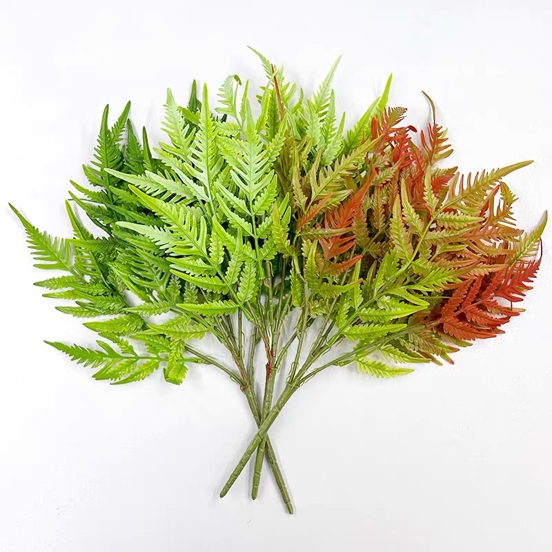 Plantas Artificiais Bostoniensis Fern Resistentes A UV Para Decoração De Jardim Doméstico Grama Verde