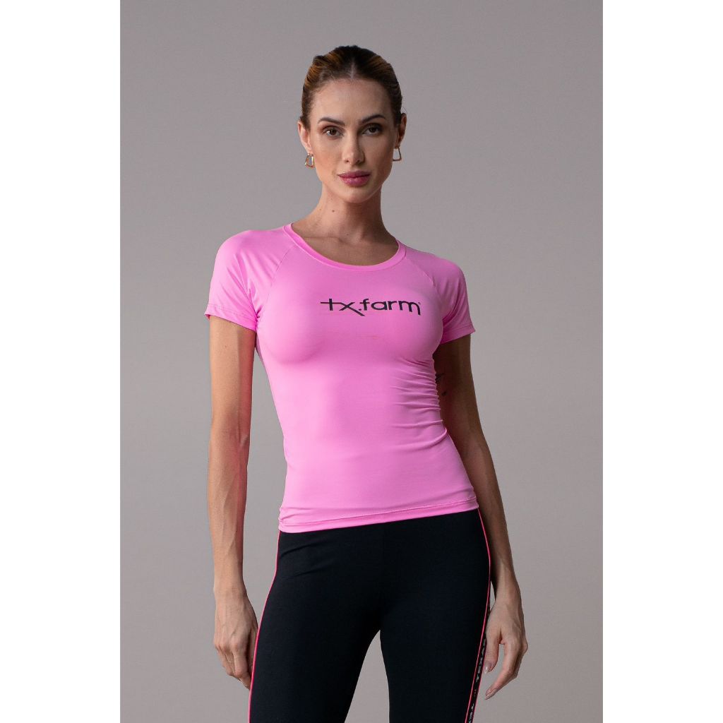 Rash guard feminina texas farm | Shopee Brasil