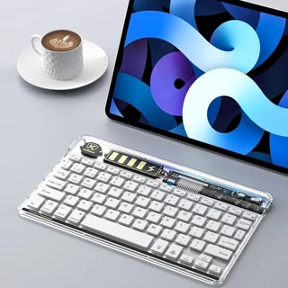 Kit Teclado Mouse Semi Mecânico RGB LED Gamer Jogo BFT-200 Com Fio -BFT-200