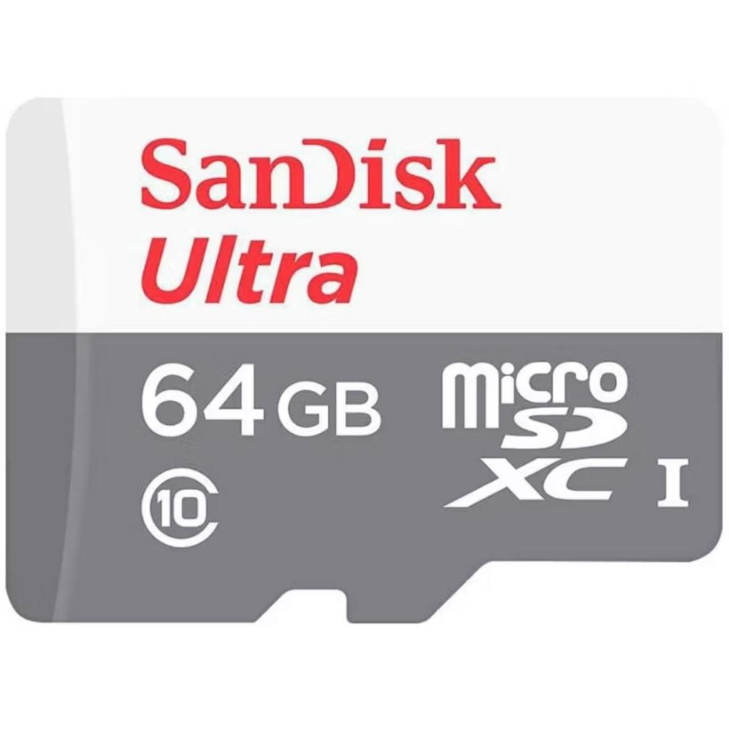 Cartão De Memória Micro Sd Sandisk 64gb/128gb Classe 10 Ultra P/ Celular, Câmera e Notebook ORIGINAL