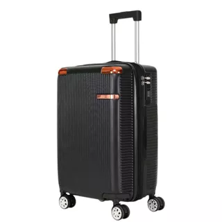 Mala Para Viagem De Bordo 10kg P Abs Com Zíper Expansível Rodinhas 360 Removíveis Bagagens de mão