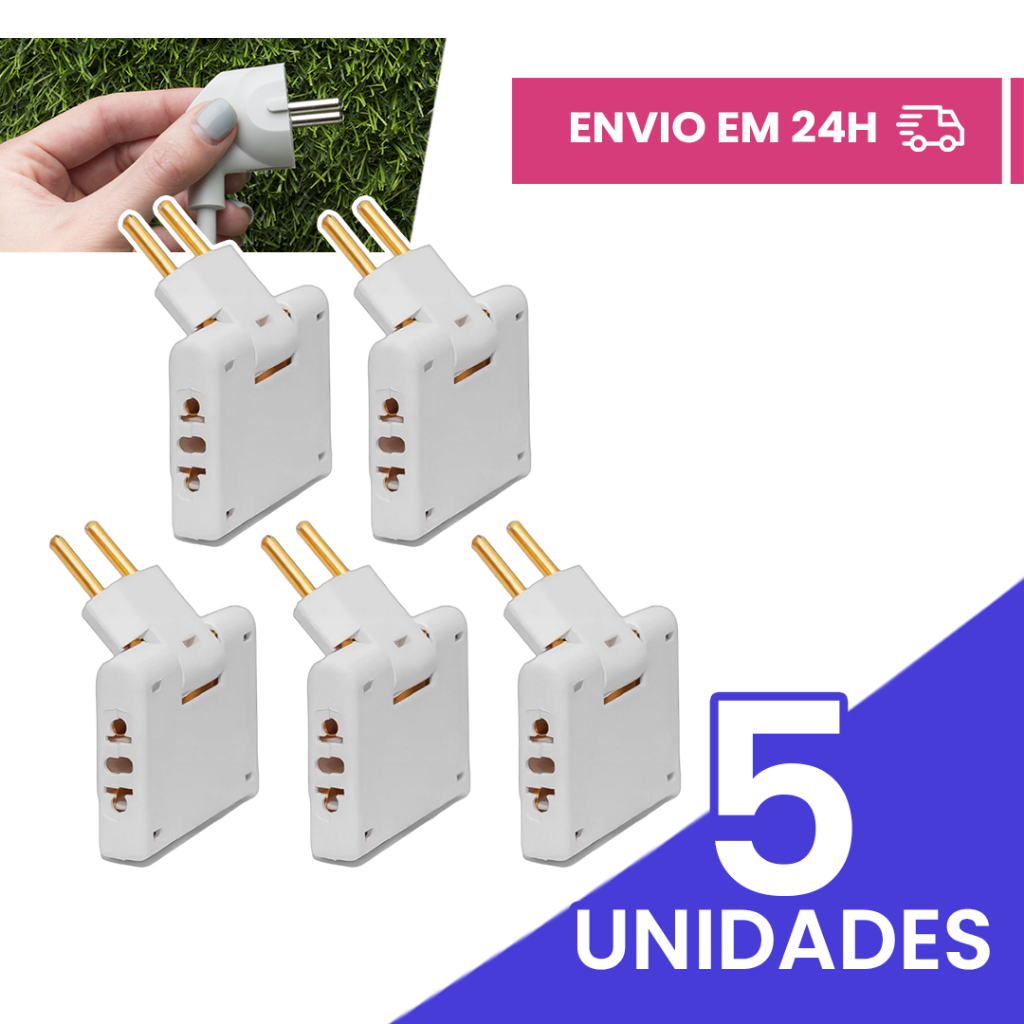 Adaptador Benjamin Articulado Deslocado A Resistente Bivolt Shopee Brasil