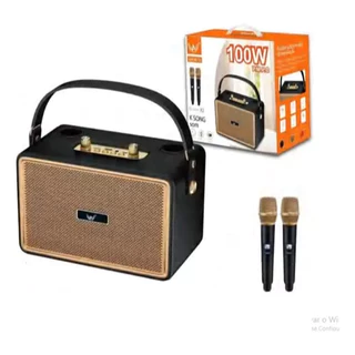 Caixa De Som Bluetooth Com Microfone Altomex Am-8510 - Oriente