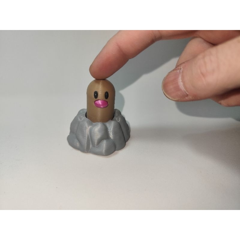 Fidget Toy Pokémon Diglett | Shopee Brasil