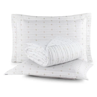 Cobre Leito 200 fios Bordado Dupla Face Luxo Casal/Queen/King/Solteiro Decor 3 Peças