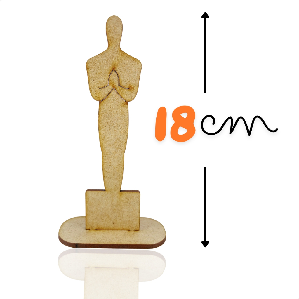 15 uni. Centro De Mesa Estatua Troféu Hollywood 18cm Estatueta Decoração Evento e Festa