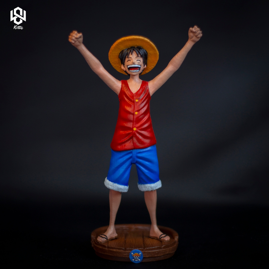 Boneco One piece Luffy Action figure Shopee Brasil