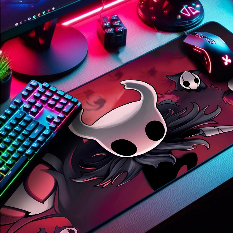 Mouse Pad Gamer p/ Desktop Borda Costurada Estampas Games Diversos Tamanhos Indie Game
