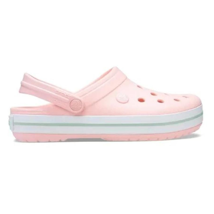 Sandália Clog Crocs Crocband Rosa/Azul