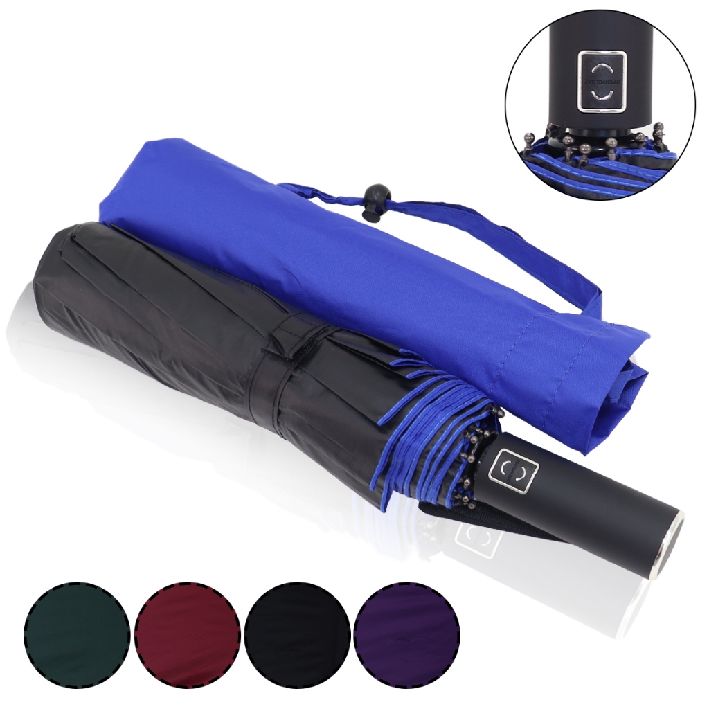 Guarda Chuva Automático Grande Com Proteção Solar Sombrinha | Shopee Brasil
