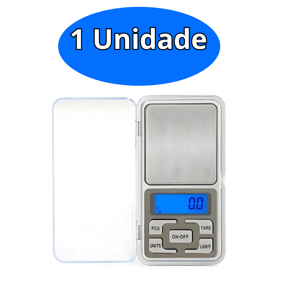 Kit 3 Mini Balança Digital De Bolso E Alta Precisão 0,1g Até 500g ...