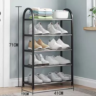 Sapateira 4/5 andares Organizador de Sapatos Tênis 8/10 Pares Desmontável