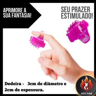 Dedeira Vibrador Estimulador Clitóris Ponto G Vaginal Anal