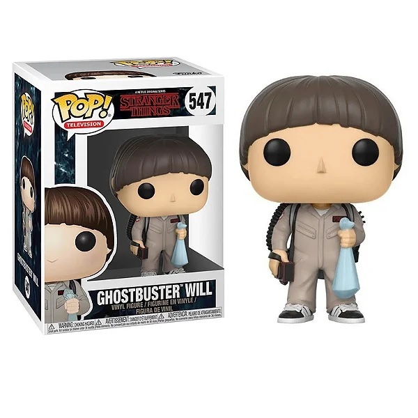 Funko Pop Stranger Things Will Ghostbuster 547