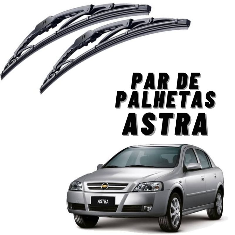 Par de Palhetas de Ferro Parabrisa Chevrolet Astra (1994 até 2012 ...