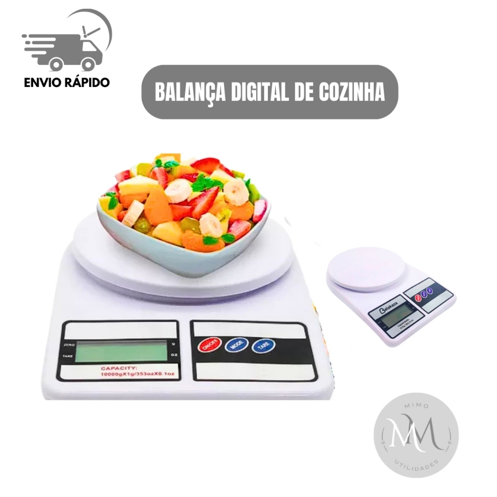 Balança Digital De Alimentos Para Cozinha Belakaza | Shopee Brasil