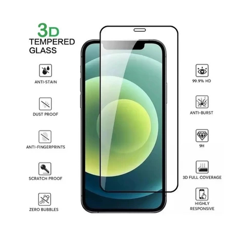 Pelicula de Vidro 3D Para Iphone 6 7 8 X XR XS 11 12 13 14 15 Pro max