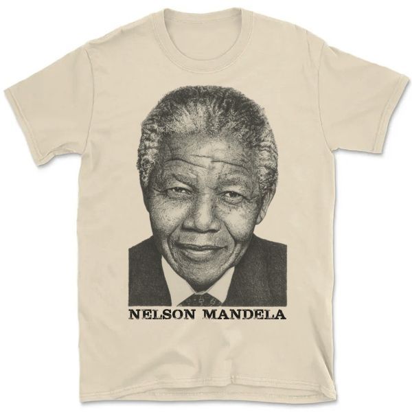 激レア！EDUBE / NELSON MANDELA Camiseta Vintage Unissex Nelson Mandela B158 | Shopee Brasil