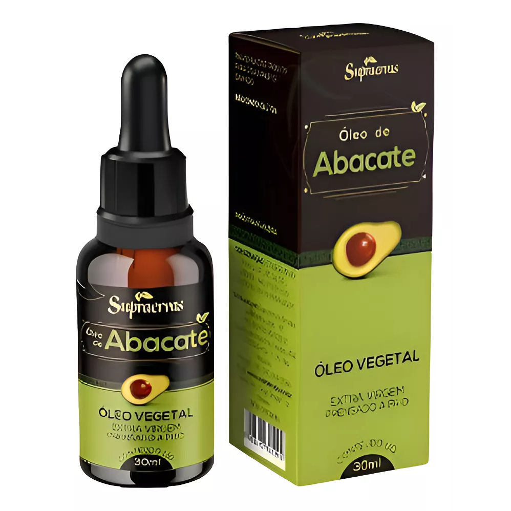 Oleo Vegetal De Abacate Extra Virgem Prensado A Frio 30ml | Shopee Brasil