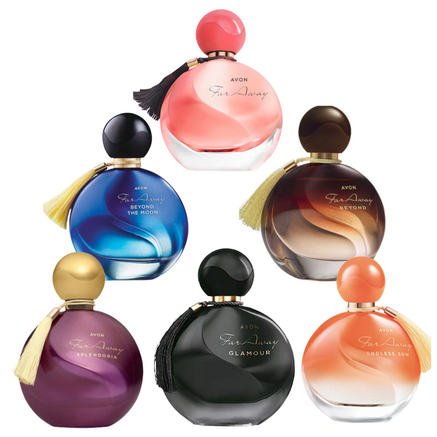 Lot Avon Far Away - Eau De Parfum 50ml + Déo Bille - Neuf Sous Emballage - Prêt à Offrir