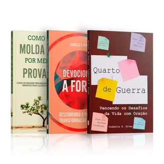 Kit 3 Livros - Fortalecendo a Fé em Tempos de Provação - Preparando-se para a Vitória