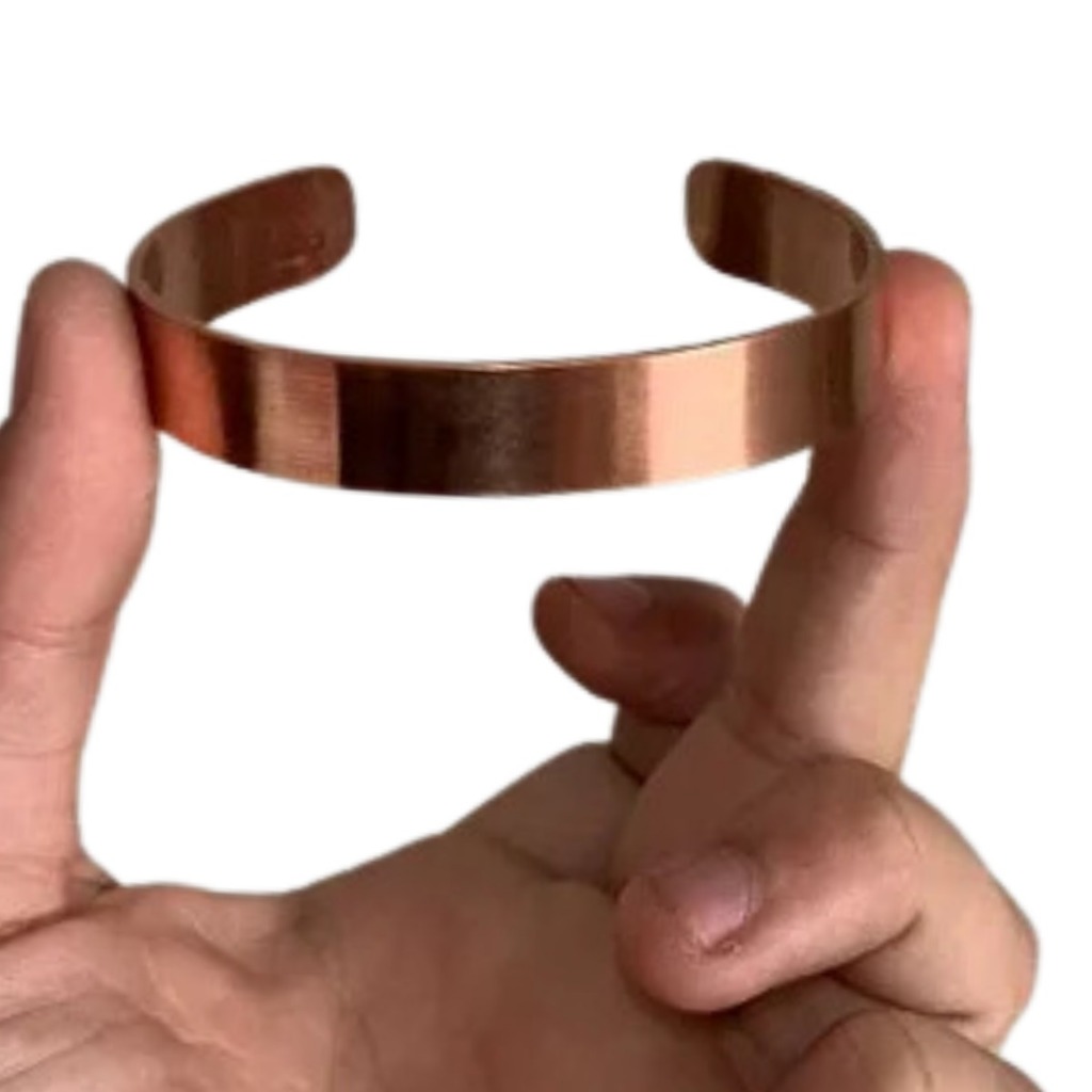 Pulseira De Cobre Puro 100% Natural