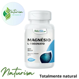 MAGNÉSIO L-TREONATO - 100% NATURAL NATUSVIDA NATURISA