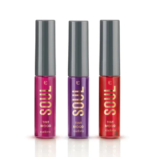 Batom Líquido SOUL Tint Mood Lip Tint Eudora em Oferta na Shopee