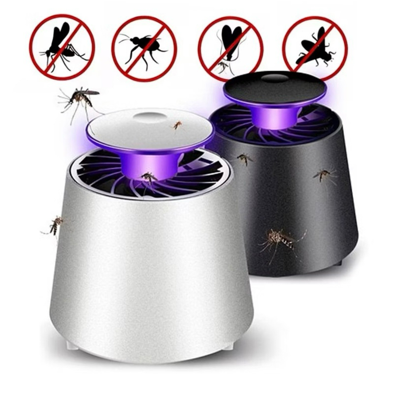 Lâmpada Elétrica Mata-Mosquitos Com Luz UV Usb Recarregável Armadilha Para Insetos Su