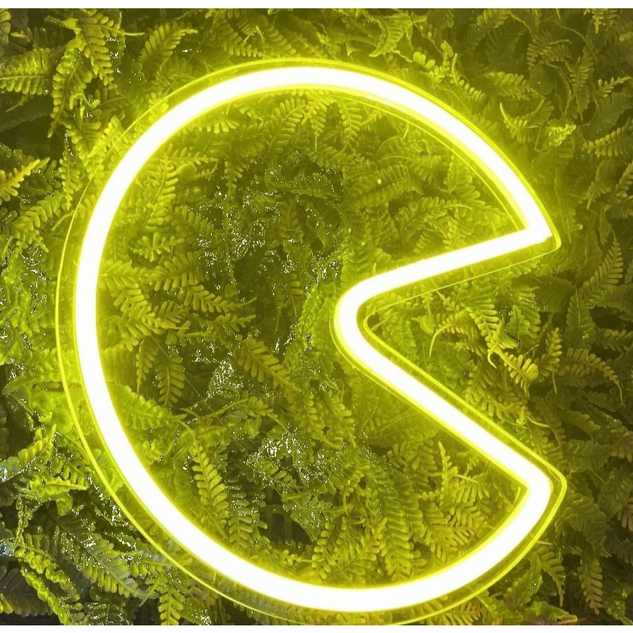 Neon Led pacman de mesa | Shopee Brasil