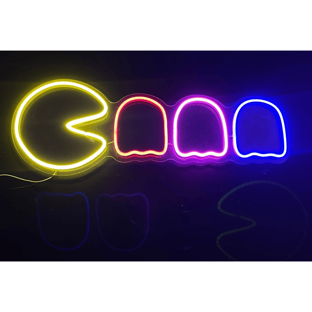 Neon Led PacMan completo de parede | Shopee Brasil
