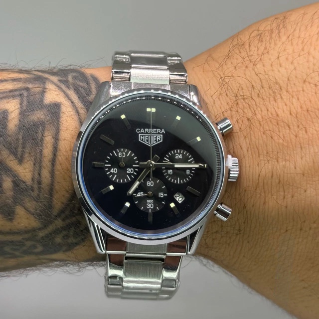Relógio Masculino Luxo TAG Hauer Carrera - Design Premium + CAIXA