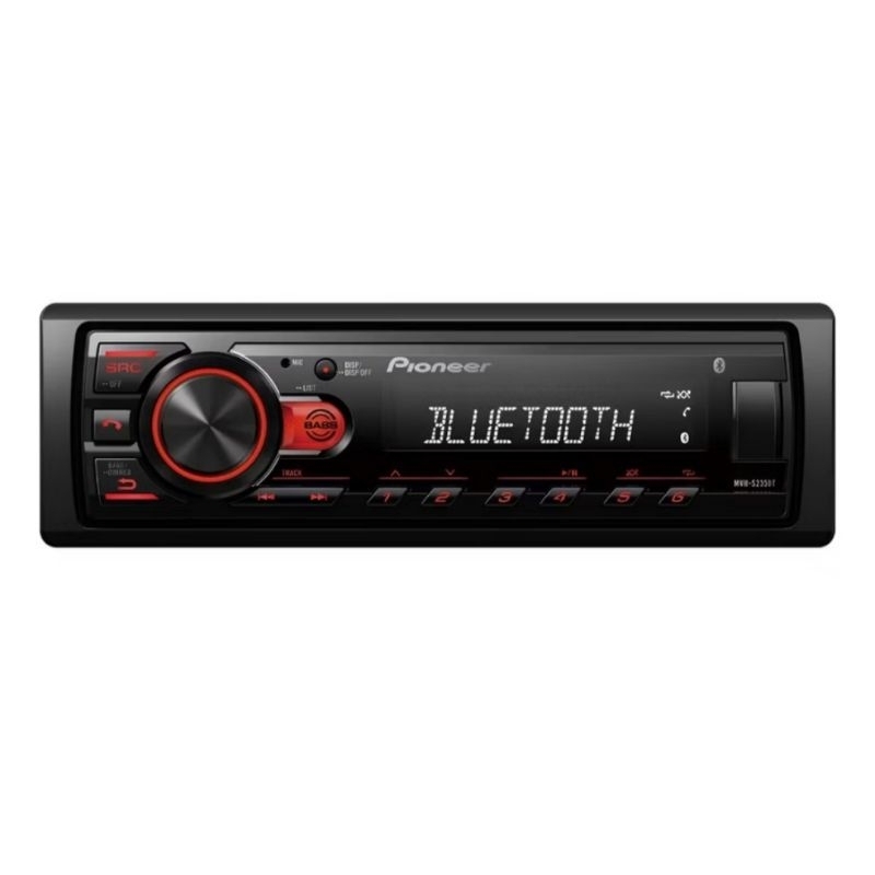Som automotivo Pioneer MVH-S235BT com USB , Bluetooth,FM E Equalizador ...