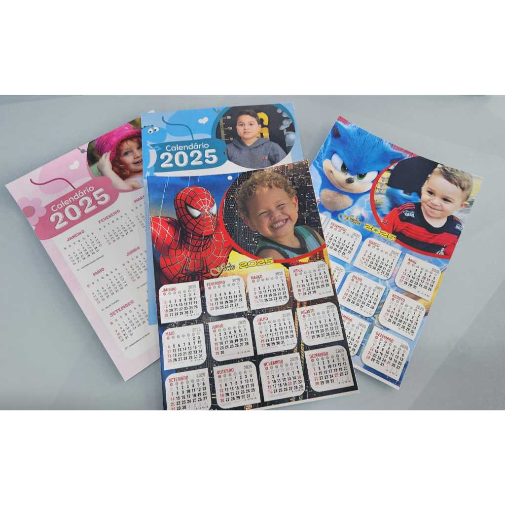 CALENDARIO DE PAREDE PERSONALIZADO