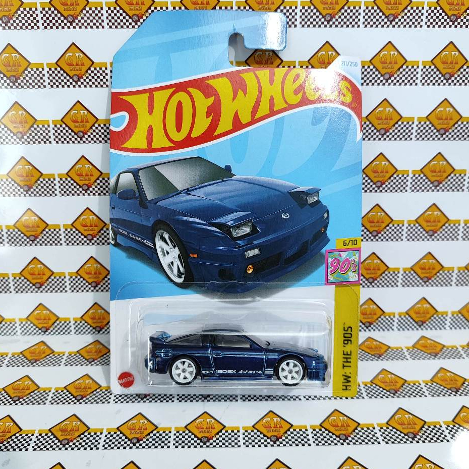 お得セット Hot Wheels 96 Nissan 180SX Type X (Super T-Hunt) -HW: The ミニカー