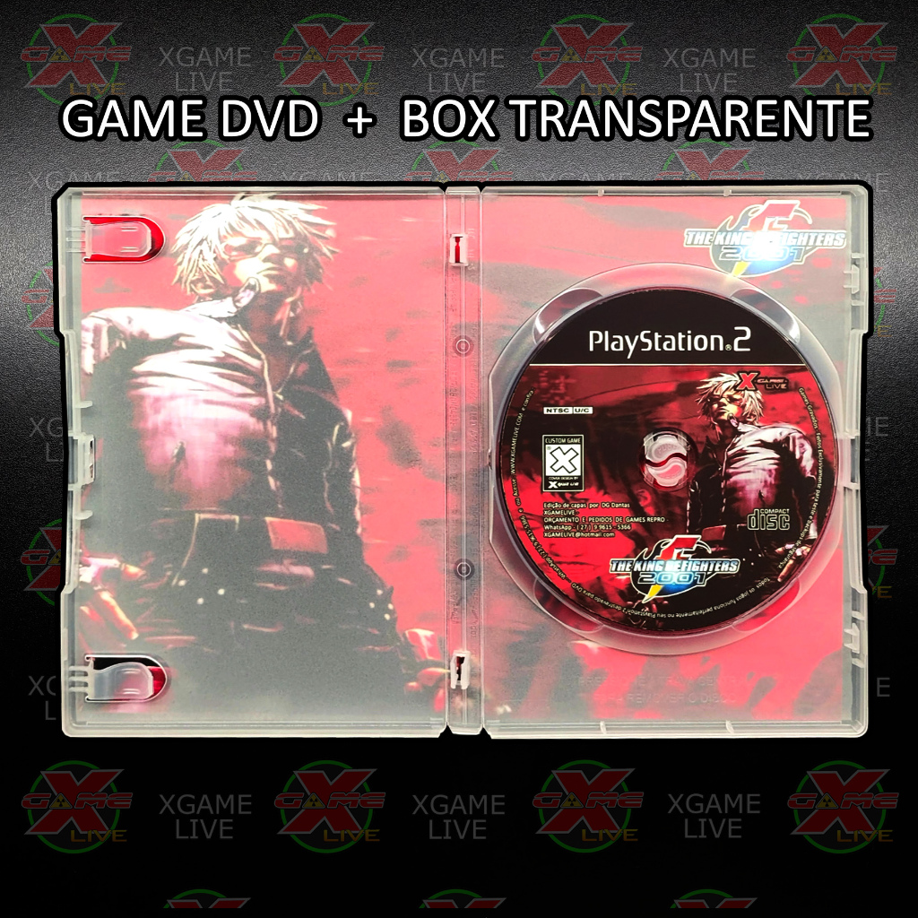 KOF 2001 ARCADE - Repro Patch Ps2 / Play 2 By XGAMELIVE | Shopee