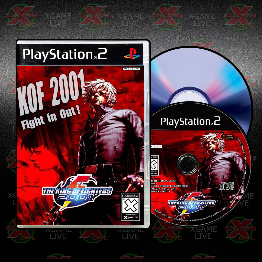 KOF 2002 / KOF 2001 Arcade - Repro Pacth Ps2 / Play 2 By XGAMELIVE