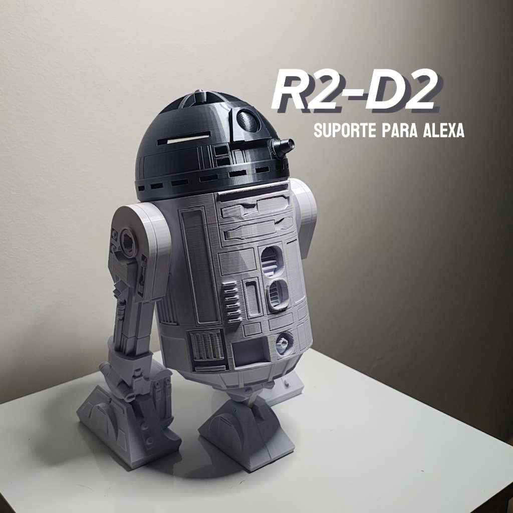 Suporte R2D2 para Amazon Echo, Alexa Echo Dot 3ª, 4ª, 5ª Geração e Echo ...