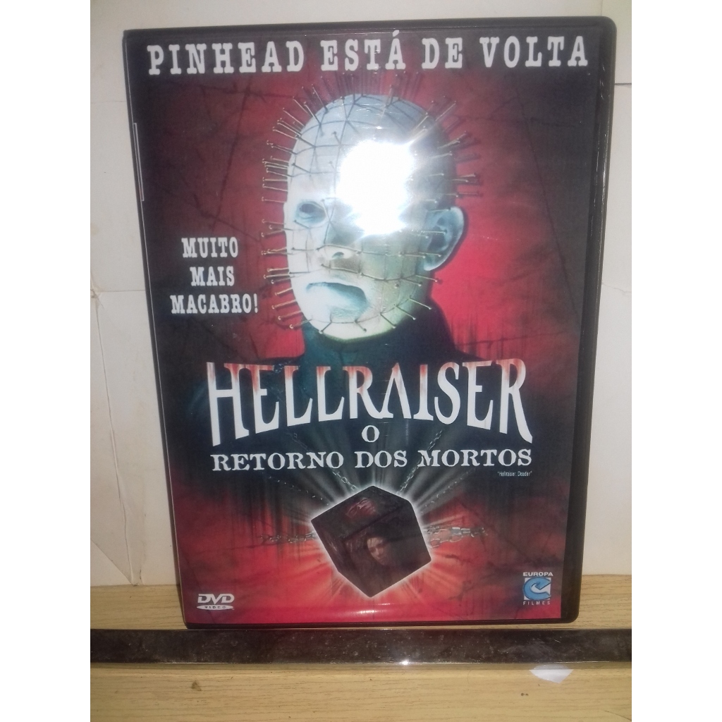 DVD Hellraiser 7 O Retorno dos Mortos 2005 Dual Áudio/Dublado