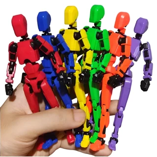 Boneco Robô Dummy 13 Super Articulado Diversas Cores com Brinde